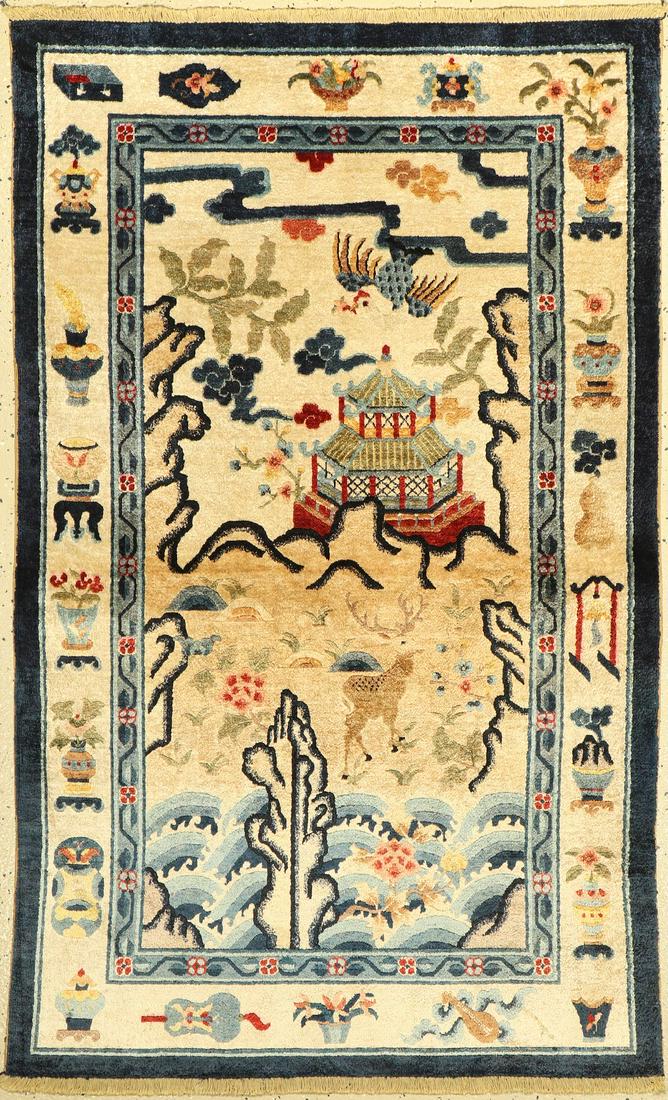 Silk Beijing fine, China, around 1950, pure natural (1 of 1)