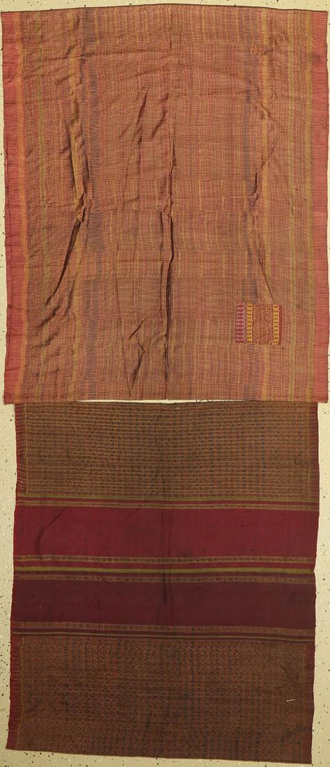 2 lots old Khmer Sampot, traditional clothing,Phnom Penh (1 of 1)