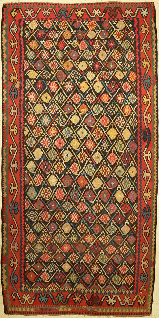 Antique Karabagh Kilim, Caucasus, 19th century (1 of 1)