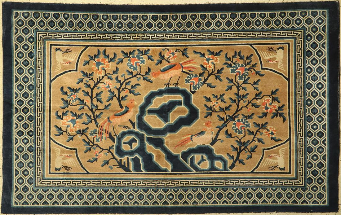 Antique Pao Tow, China, around 1900, wool on cotton (1 of 1)