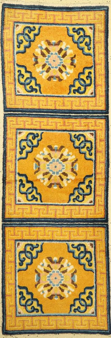 Ning-Hsia bench cover, China, around 1900, wool on (1 of 1)