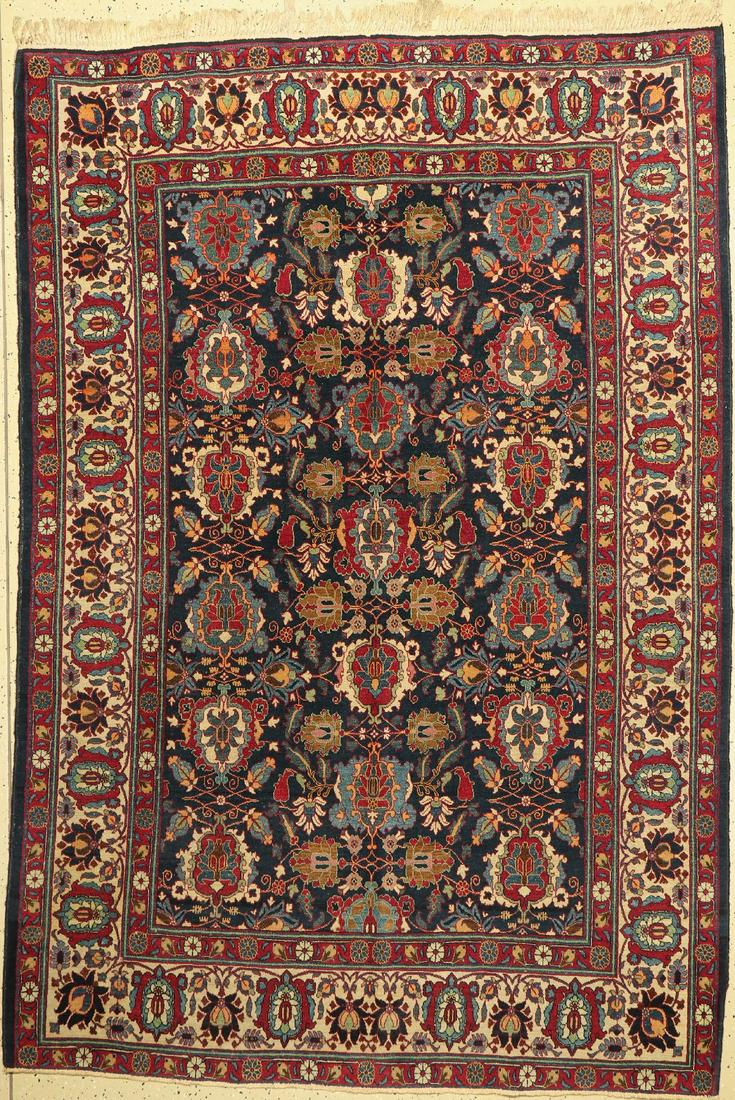Tehran antique, Persia, around 1900, wool on cotton (1 of 1)