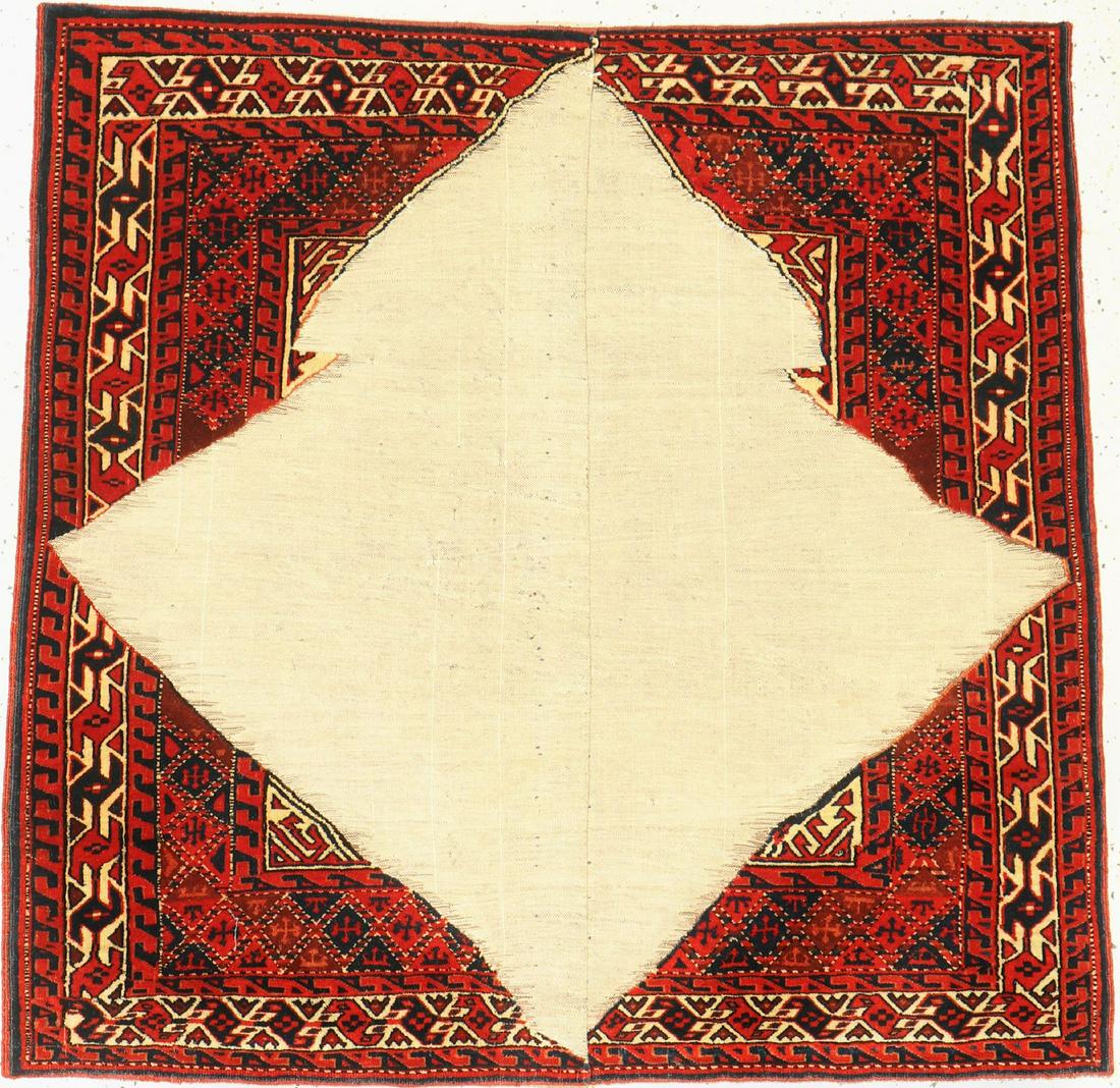 Yomud Boghtsche antique, Turkmenistan, around 1900, wool (1 of 5)