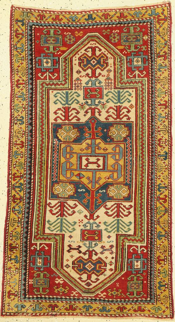 Kazak antique, Caucasus, 19th century, wool onwool (1 of 1)