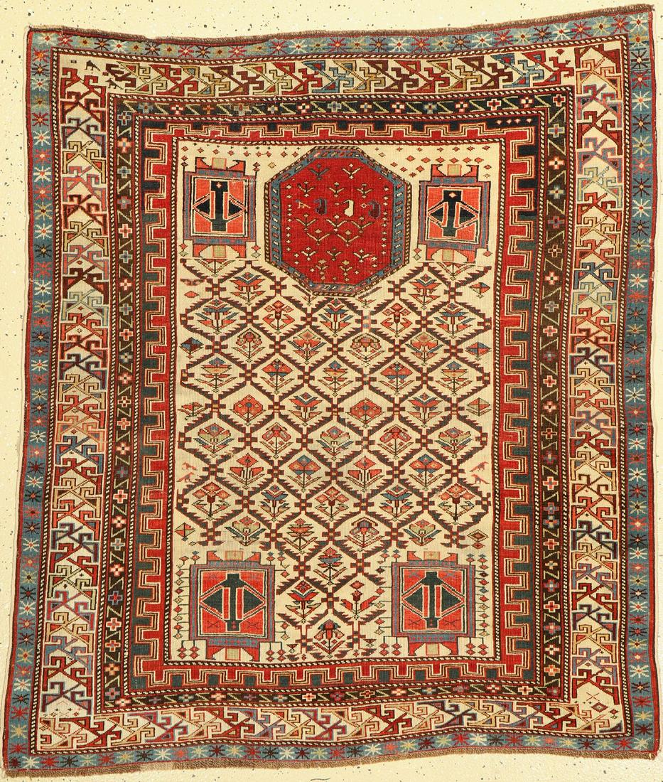 Antique Marasali prayer rug, Caucasus, around 1900, wool (1 of 1)