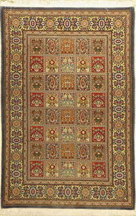 Qum, Persia, approx. 50 years, wool on cotton,approx. 160: Qum, Persia, approx. 50 years, wool on cotton,approx. 160 x 107 cm, condition: 2.Rugs & Carpets