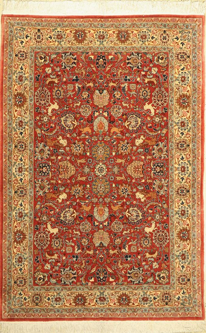 Tabriz, Albania, approx. 40 years, wool on cotton (1 of 1)