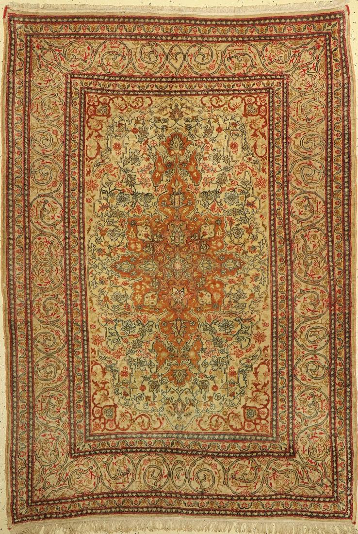 Antique Tabriz, Persia, around 1900, wool on cotton (1 of 1)