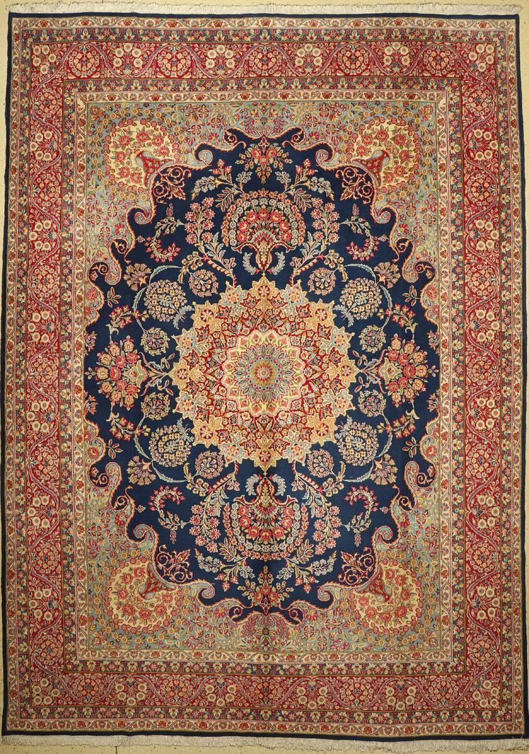 Kerman fine, Persia, approx. 50 years, wool oncotton (1 of 1)