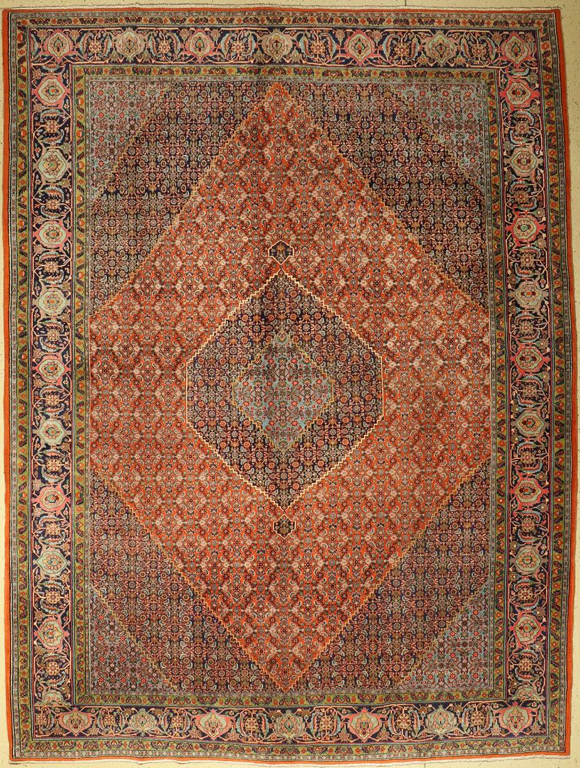 Bijar fine, Persia, around 1960, wool on cotton (1 of 1)