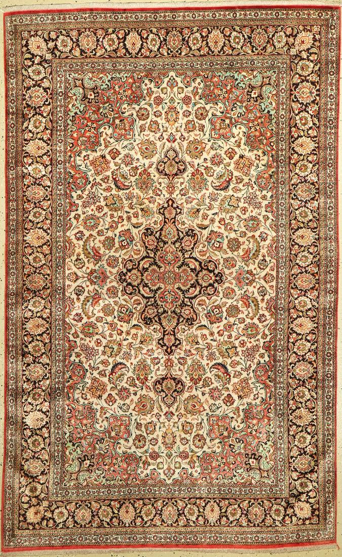 Qum silk fine, Persia, around 1960, pure natural (1 of 1)