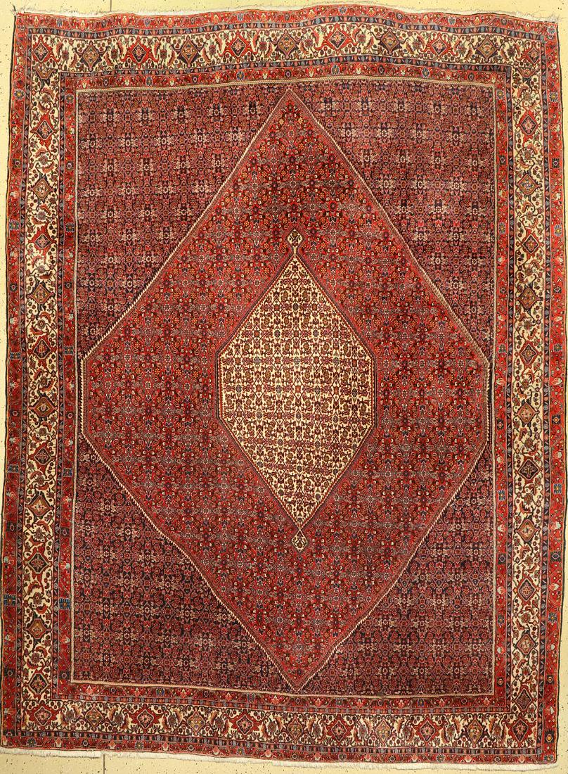Bijar fine, Persia, approx. 50 years, wool on cotton (1 of 1)