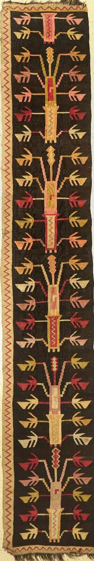 Antique Karabagh Kilim, Caucasus, around 1900,wool on (1 of 1)