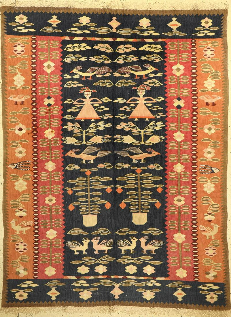 Bessarabian Kilim, Eastern Europe, around 1930, wool (1 of 1)