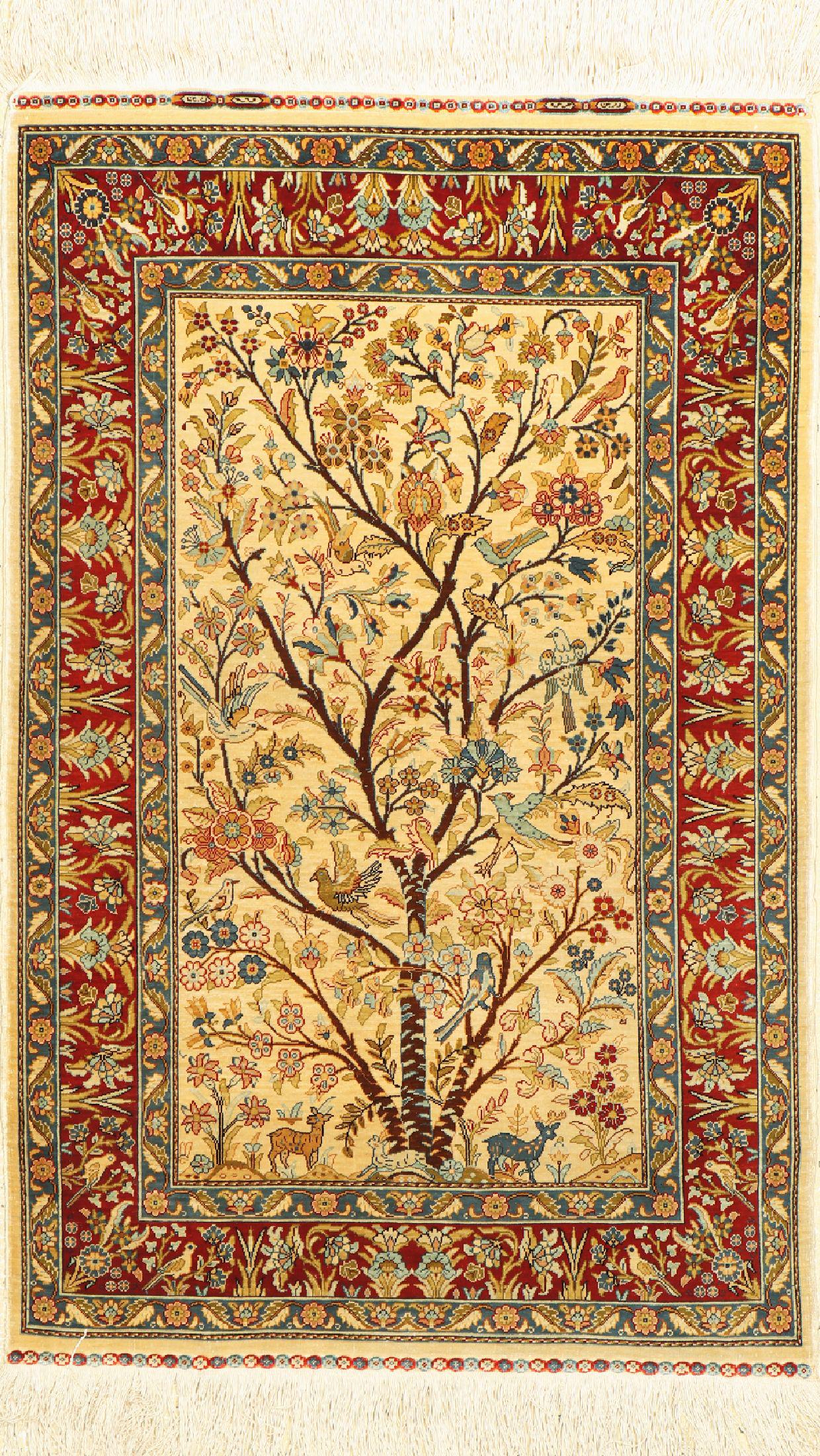 Hereke silk fine, signed, (Derin), Turkey, approx. 60 (1 of 1)