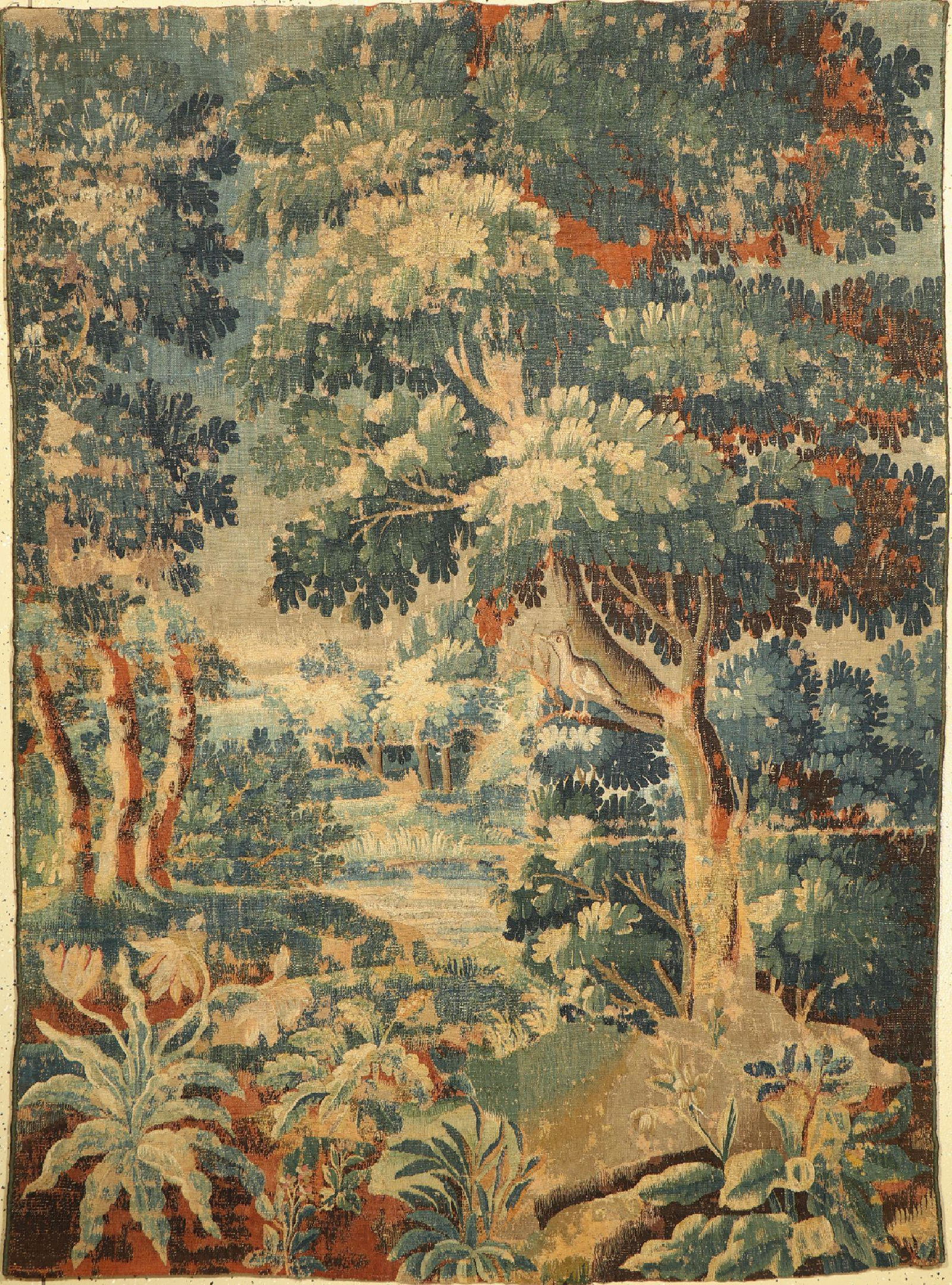 Flemish tapestry antique, (fragment), 18th century (1 of 1)