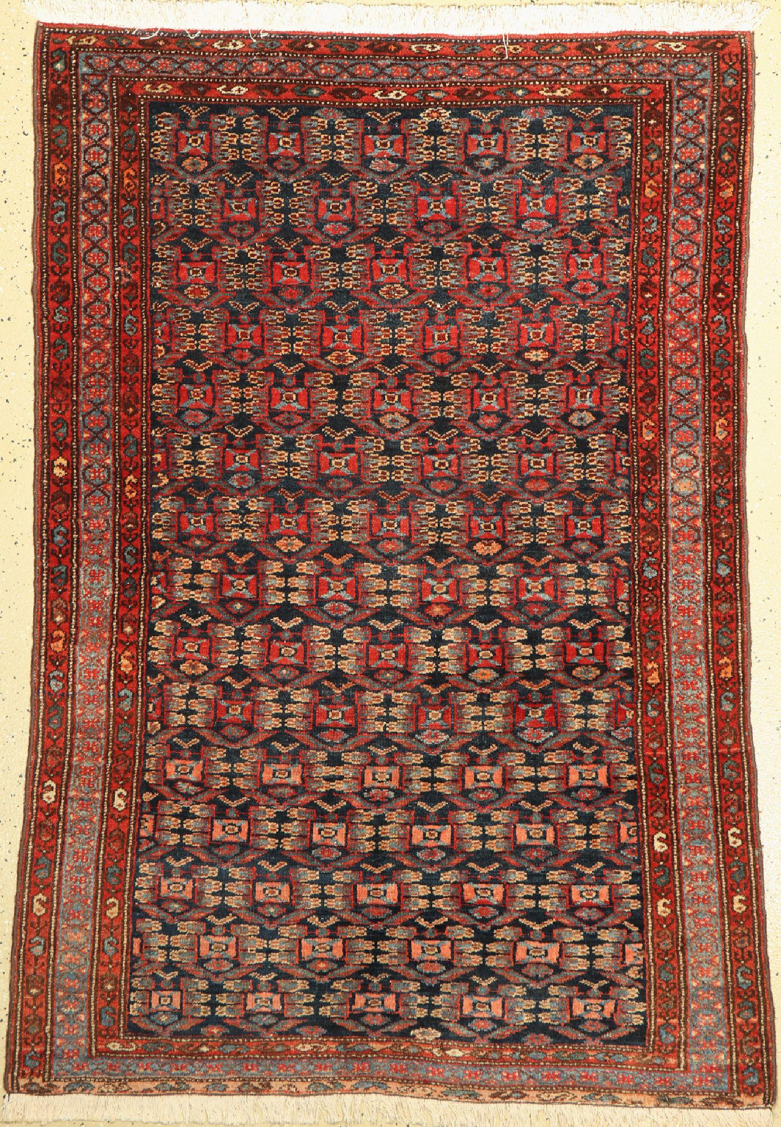 Hamadan old, Persia, around 1950, wool on cotton (1 of 1)