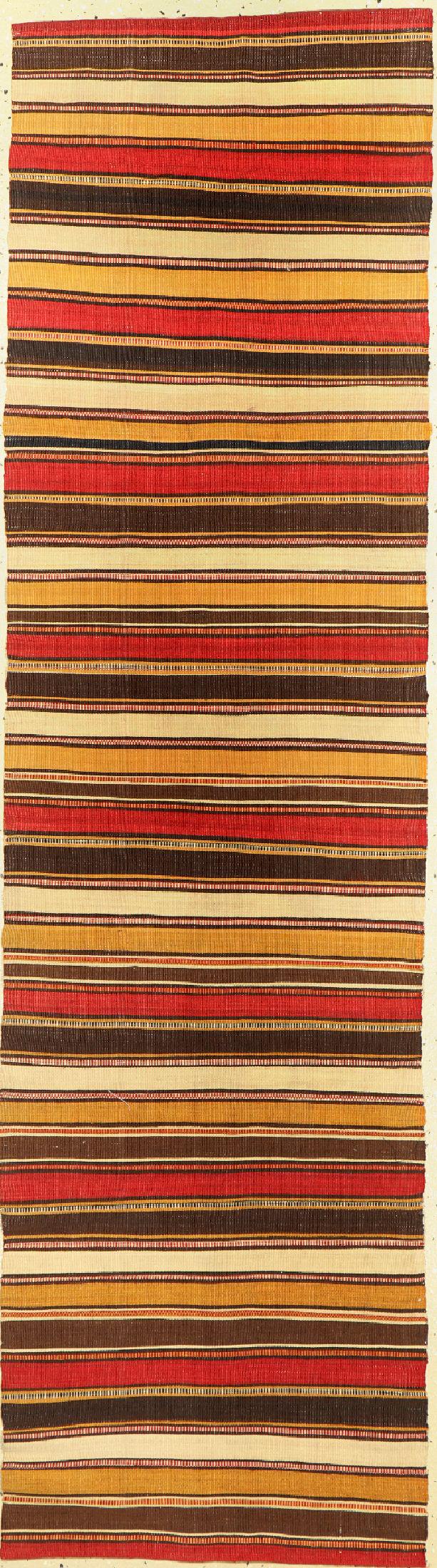 Striped Kilim (table runner), Turkey, around 1950, wool (1 of 1)