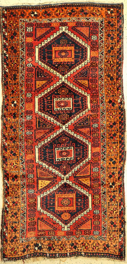 Yoeruek old, Turkey, around 1940, wool on wool, approx. 215 (1 of 1)