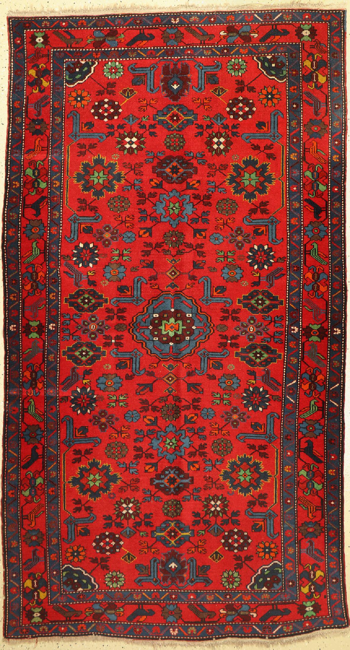 Karabagh alt, Kaukasus, um 1960, Wolle auf Wolle, ca (1 of 1)