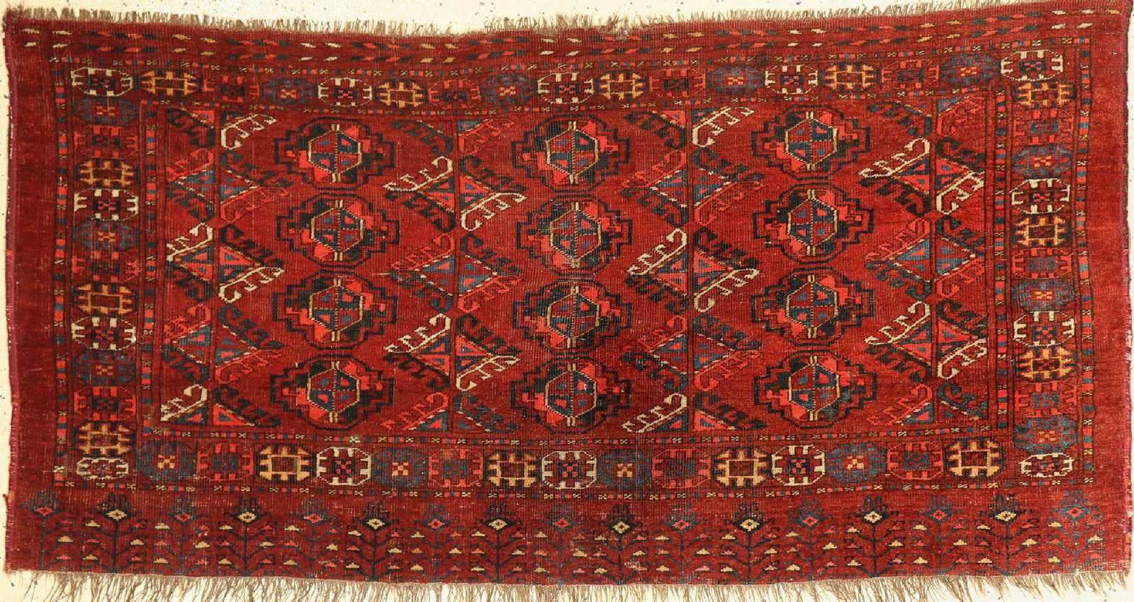 Tschowal antik, Turkmenistan, 19.Jhd, Wolle auf Wolle (1 of 1)