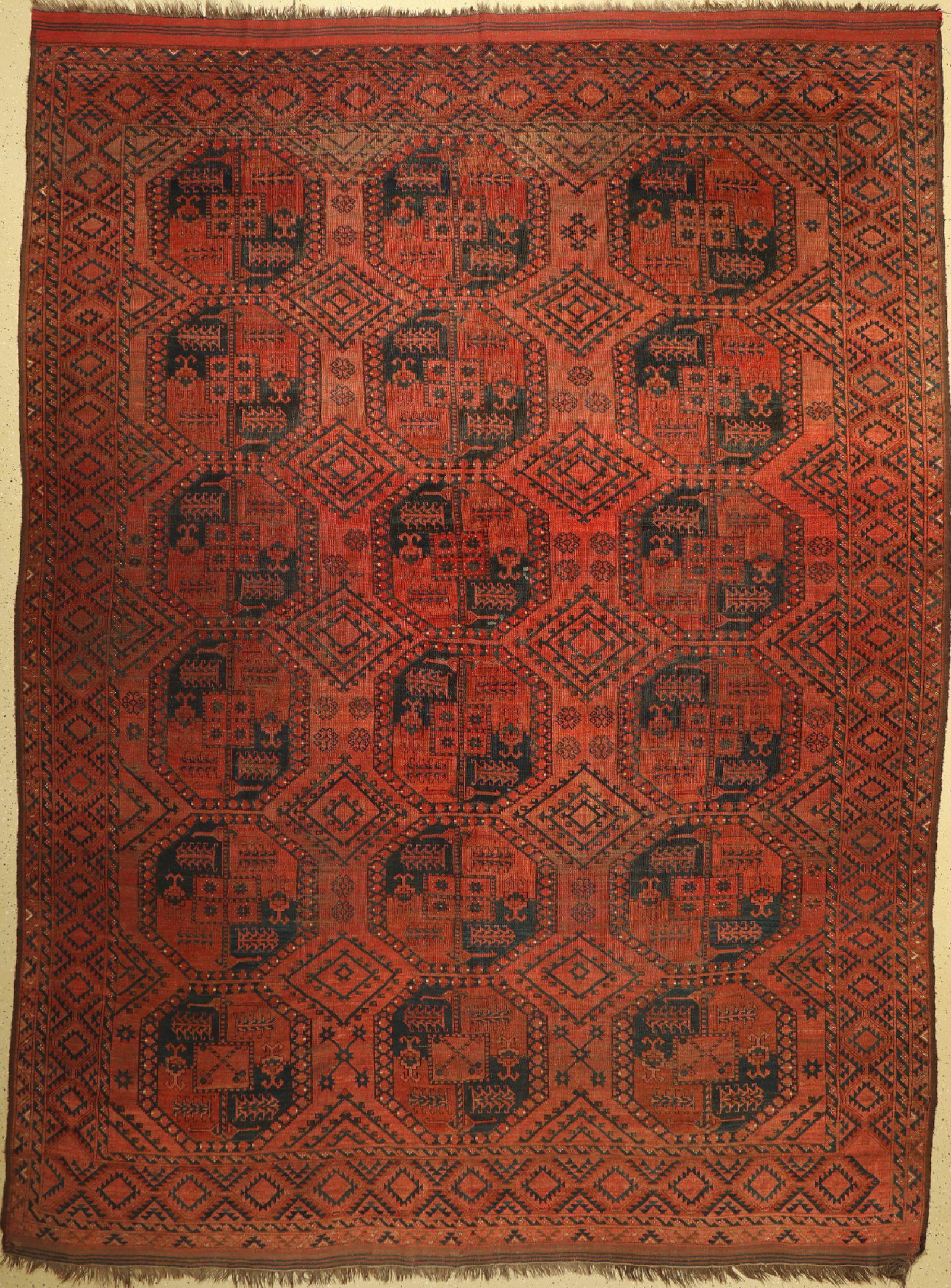 Ersari antique, Afghanistan, around 1920, woolon wool (1 of 1)