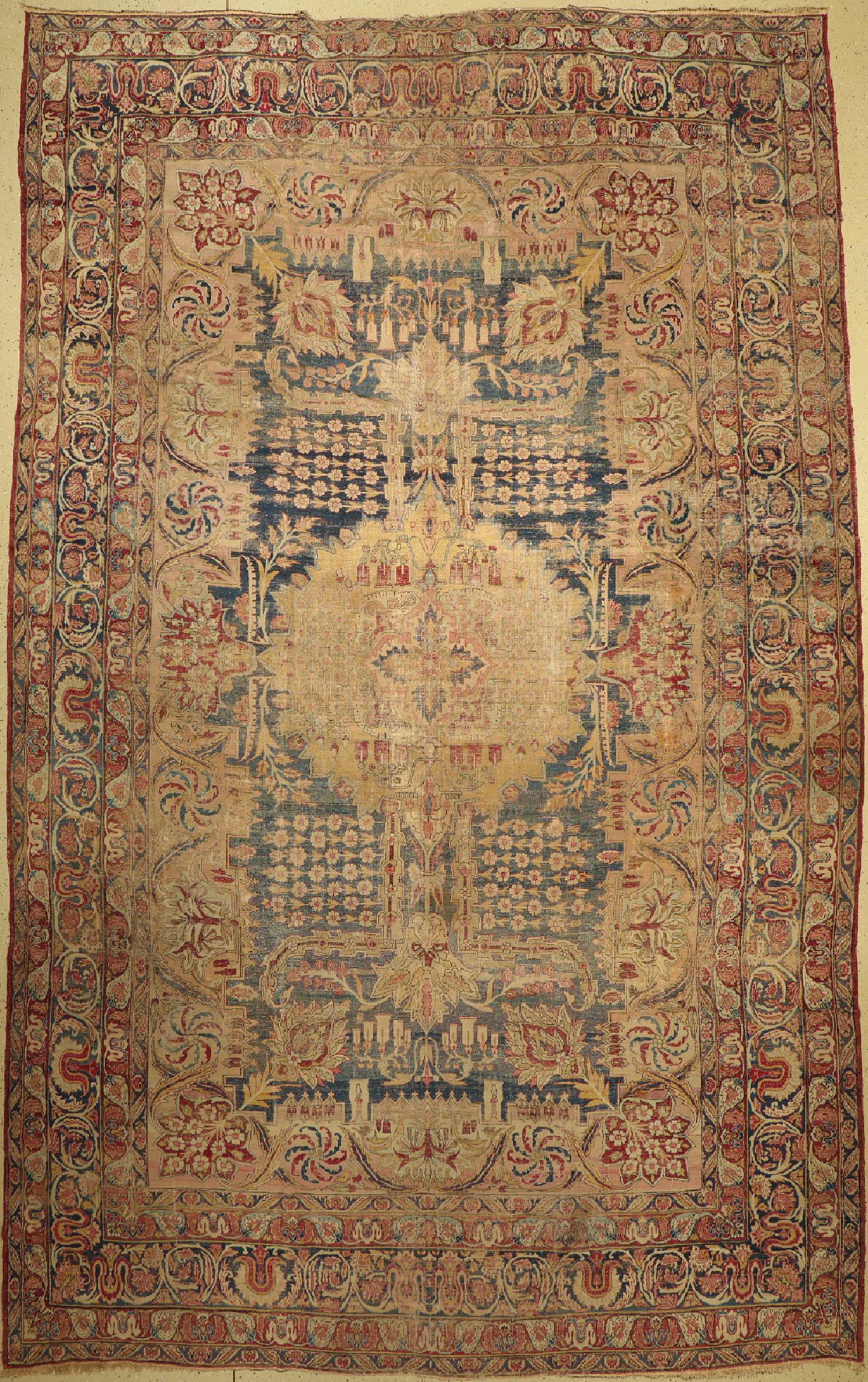 Kirman antique, Persia, around 1900, wool on cotton (1 of 1)