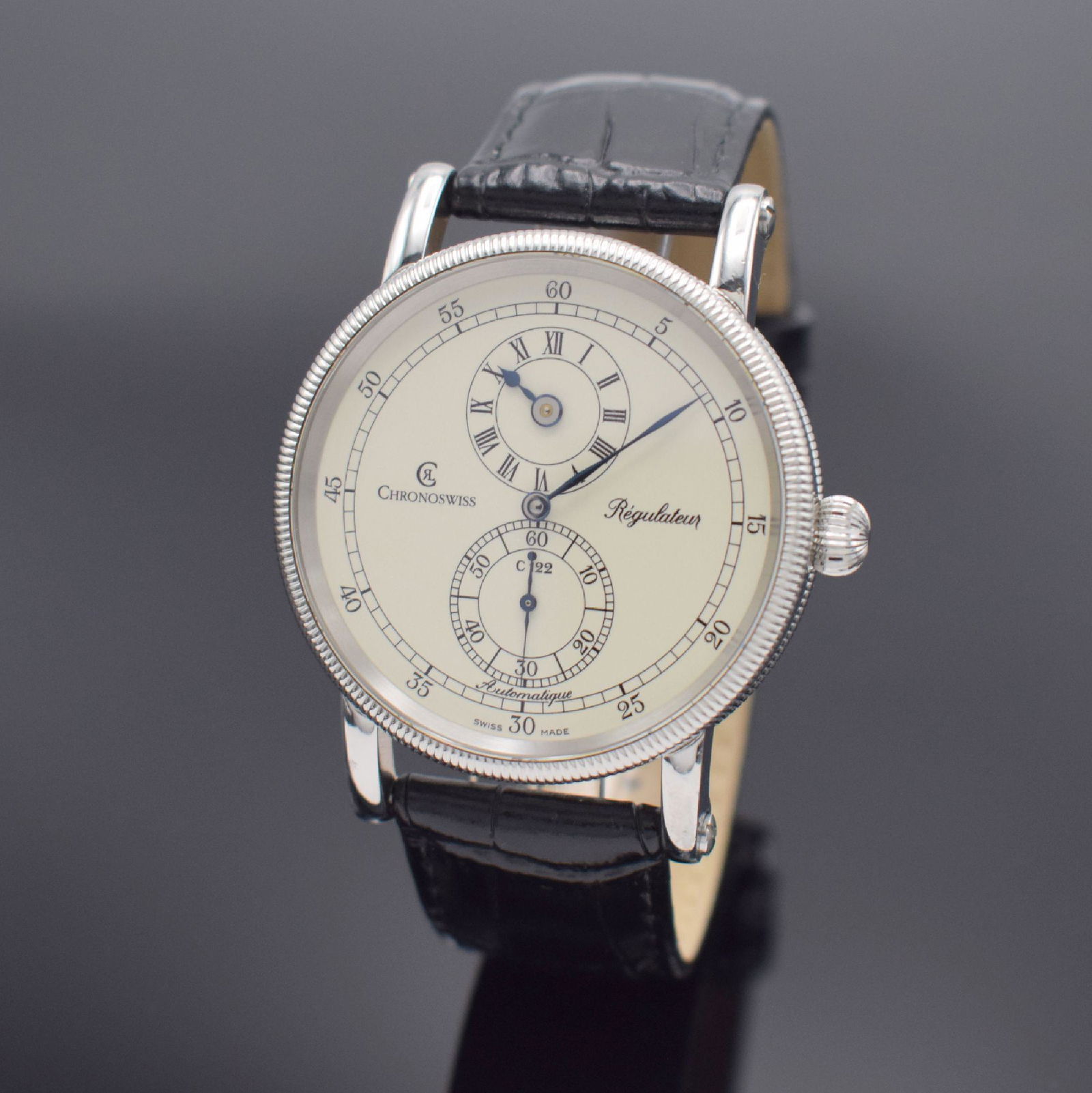CHRONOSWISS Regulateur gents wristwatch (1 of 6)