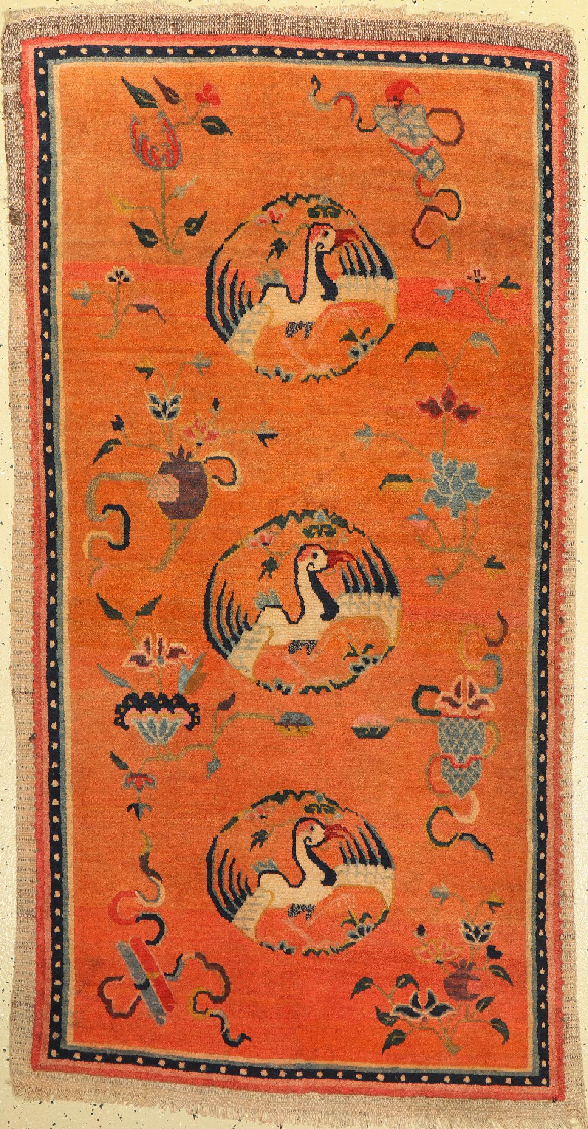 Shigatse#'Khaden#' old, Tibet, around 1920, wool on (1 of 1)