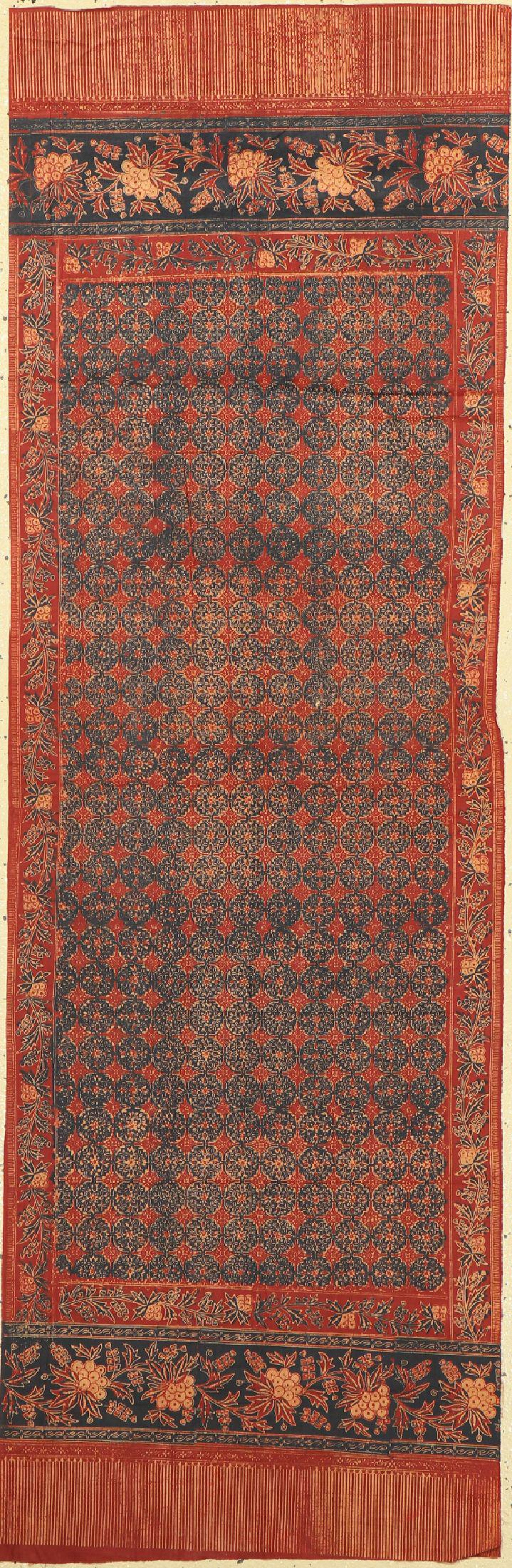 Batik textile, Indonesia, around 1930/1940, fine cotton (1 of 1)