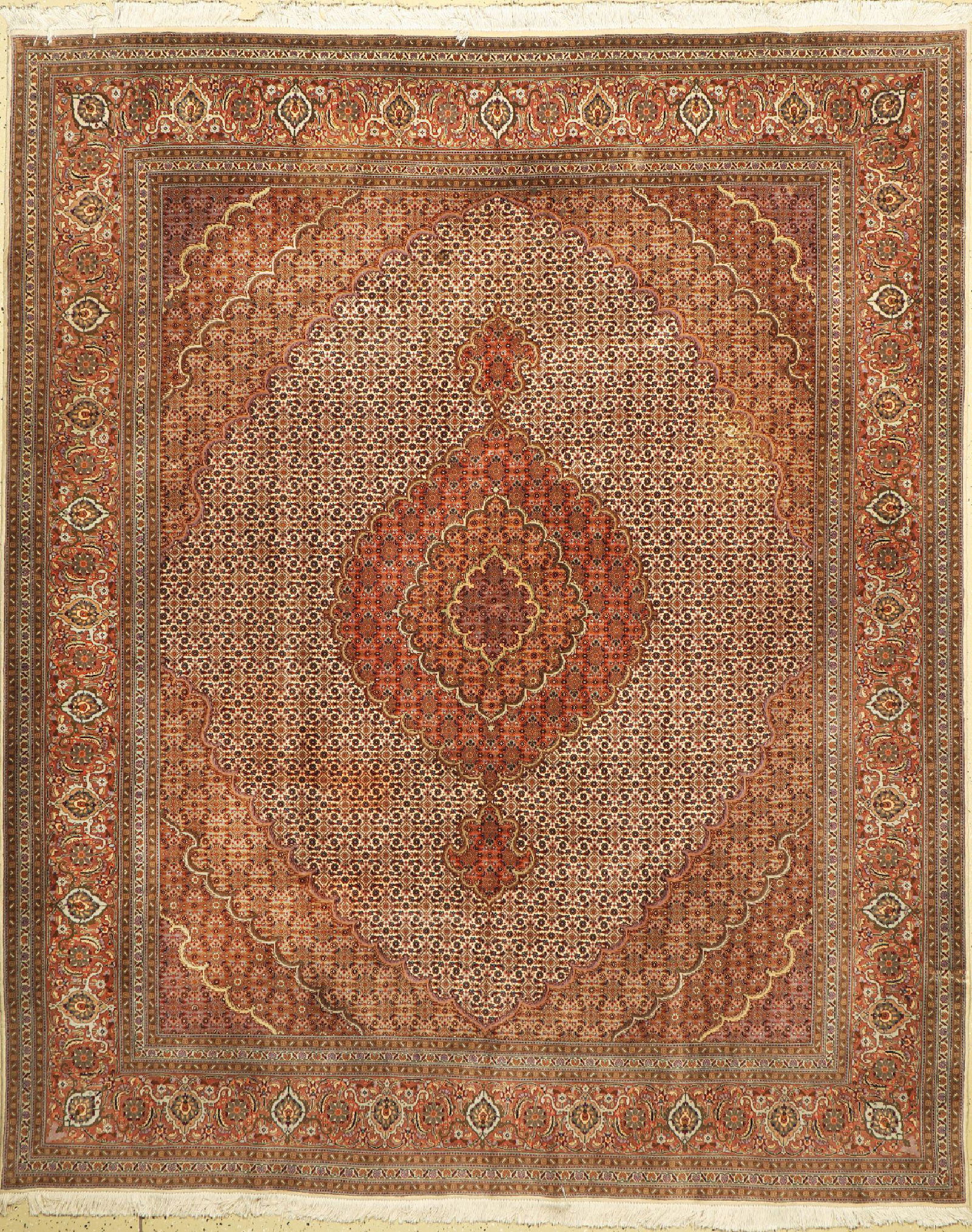 Tabriz fine(50 Raj), Persia, approx. 50 years,corkwool (1 of 1)