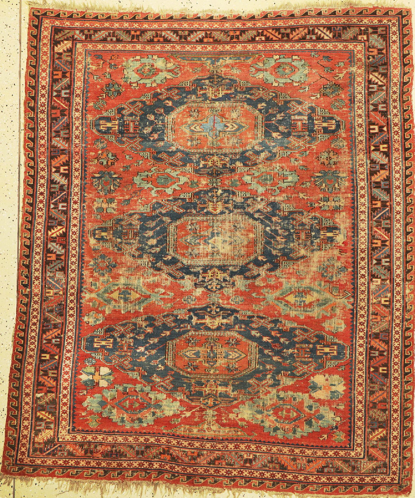 Antique Sumakh, Caucasus, around 1900, wool onwool (1 of 1)