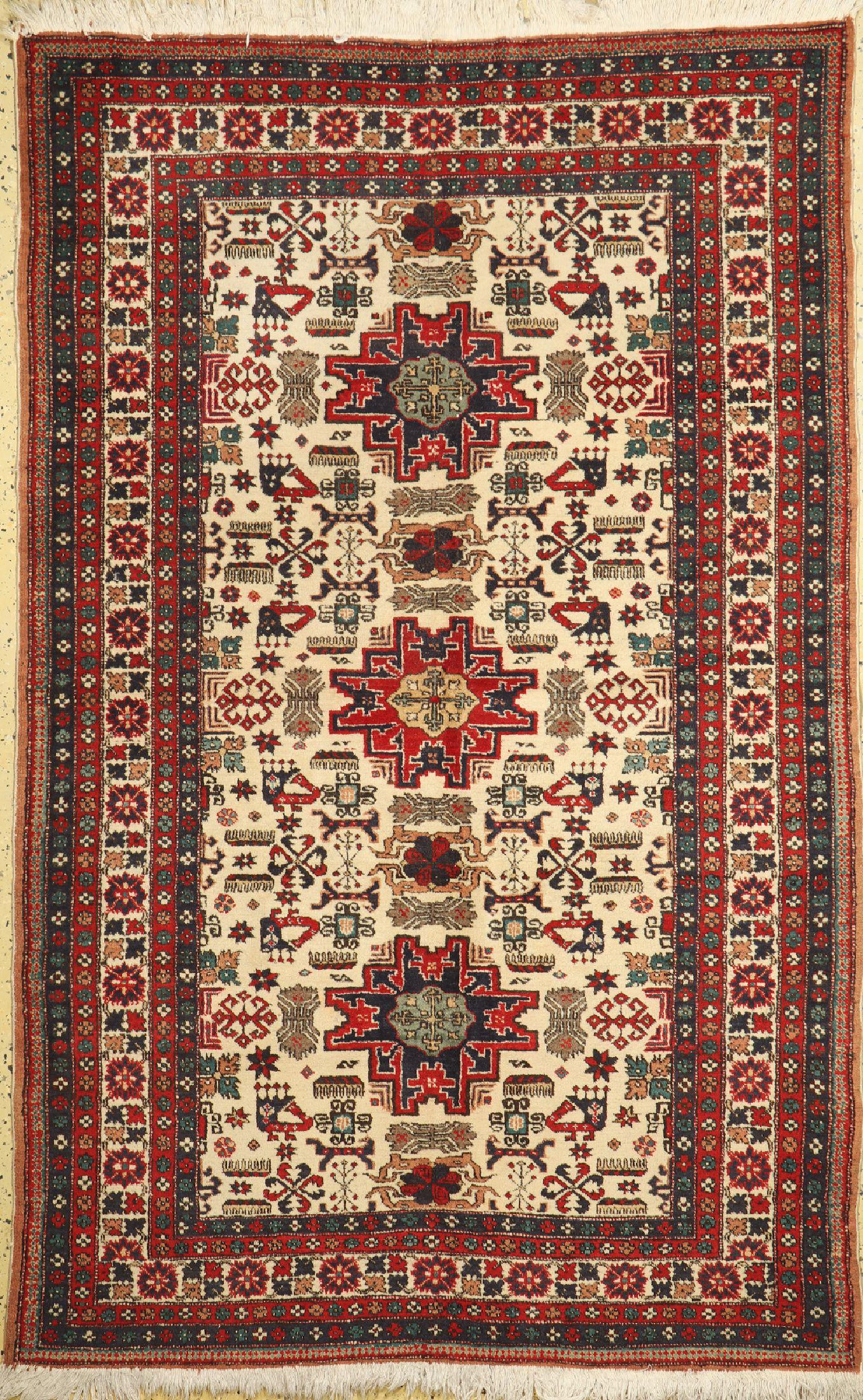 Shirvan old, Russia, approx. 50 years, wool oncotton (1 of 1)