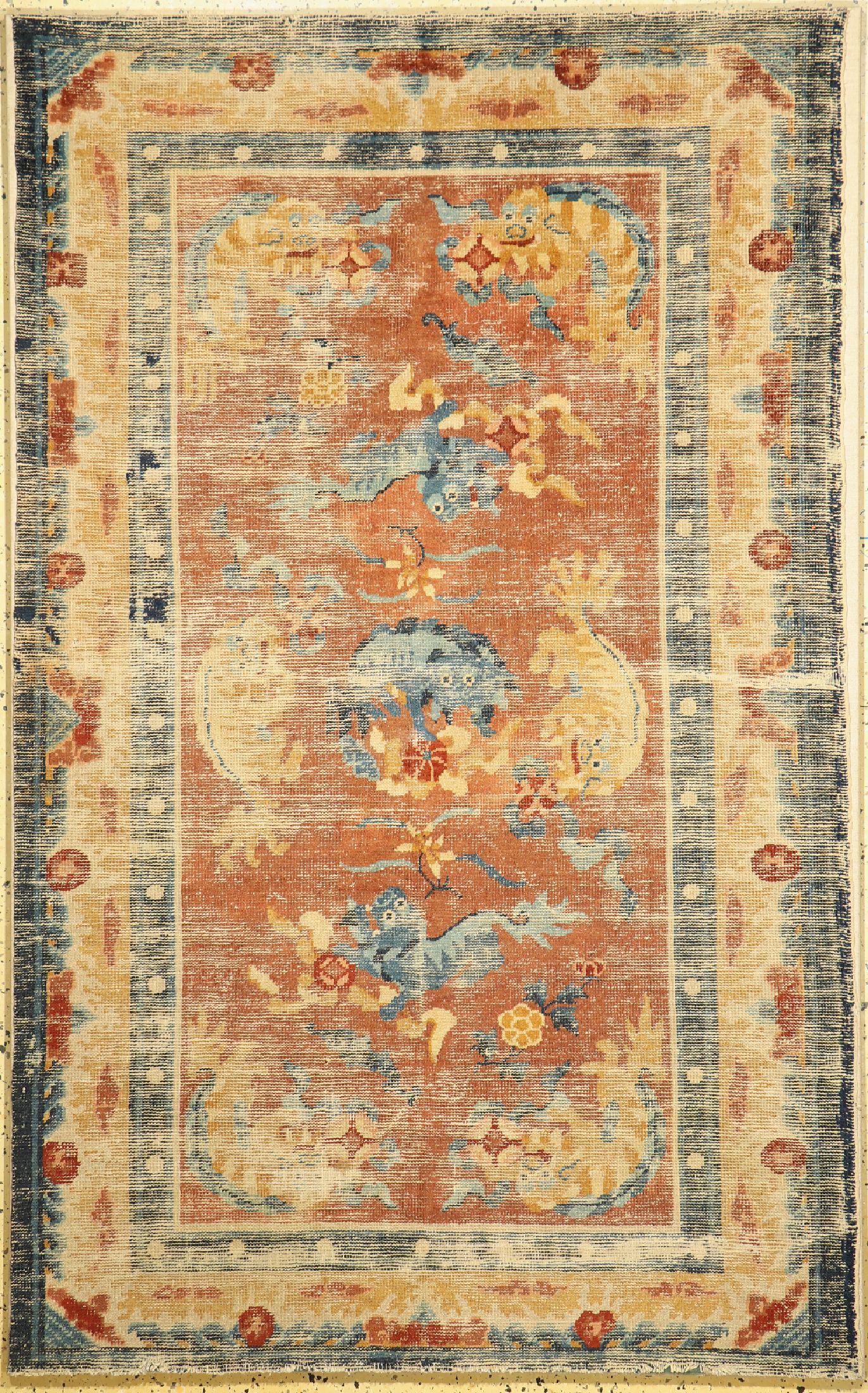 Early Ning-Hsia antique, China, 18th century, wool on (1 of 1)