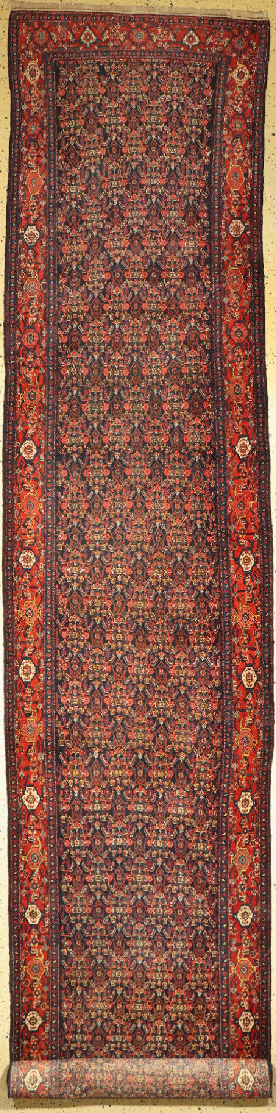 Senneh antique, Persia, around 1900, wool on cotton (1 of 1)
