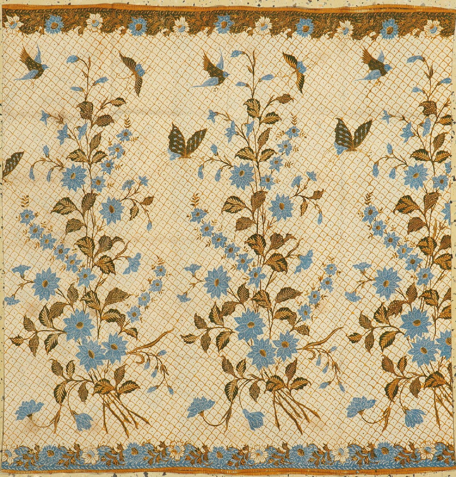 Batik sarong, Tulis Pekalongan, Indonesia, around 1950 (1 of 1)