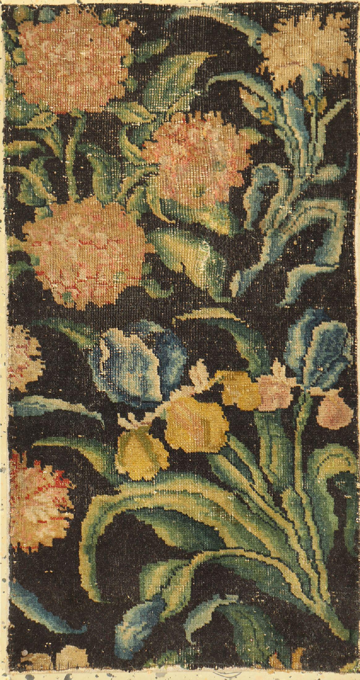 Aubusson carpet fragment, France, 19th century (1 of 1)
