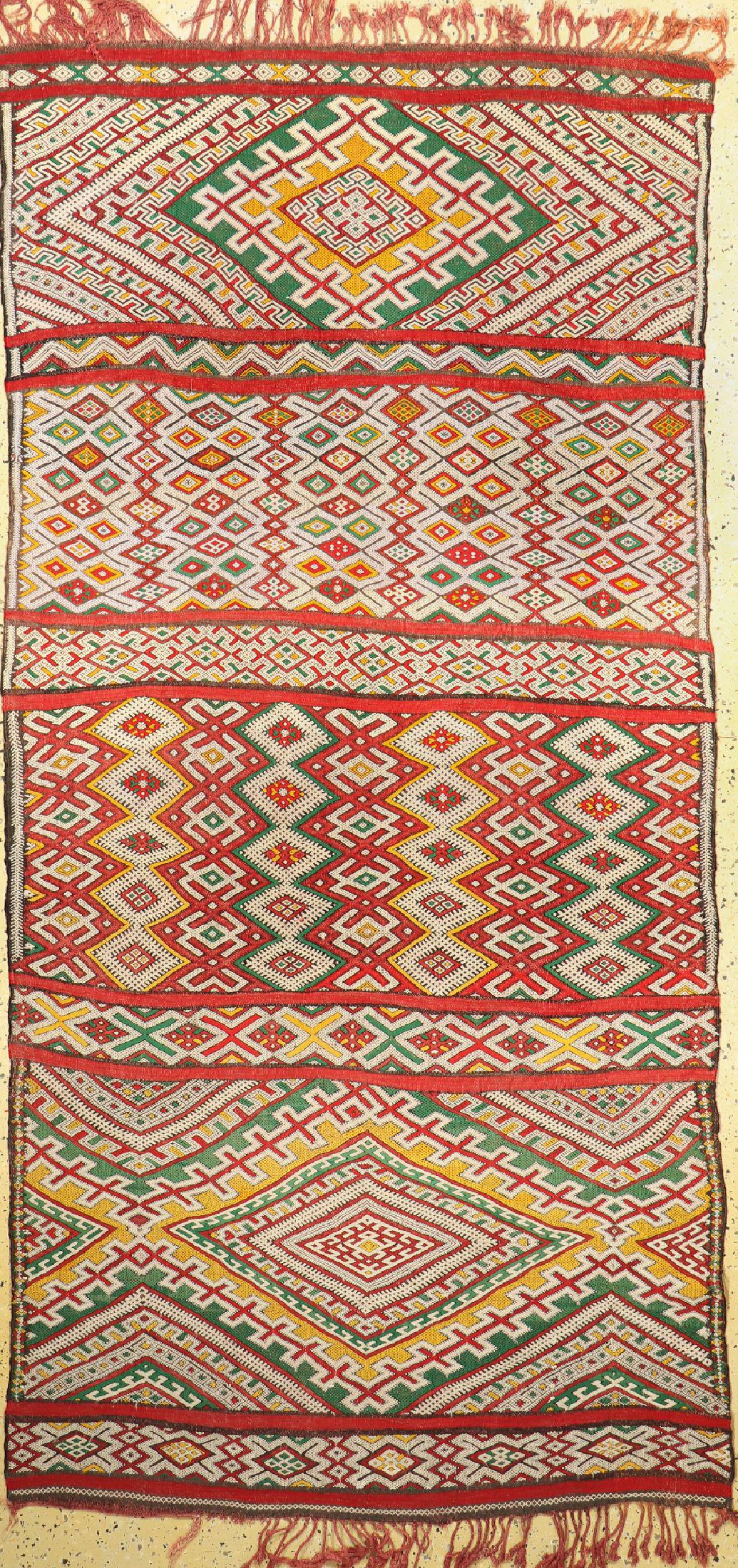 Moroccan Sumakh, Morocco, around 1960, wool onwool (1 of 1)