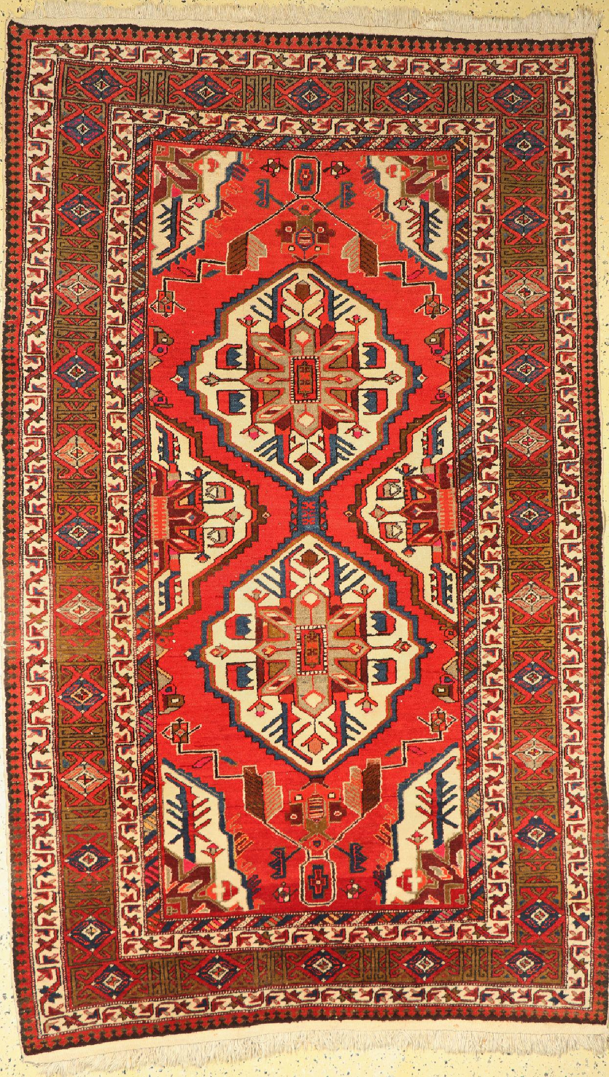 Lori, Persia, approx. 50 years, wool on cotton: Lori, Persia, approx. 50 years, wool on cotton, approx. 260 x 160 cm, condition: 2.Rugs, Carpets & Flatweaves
