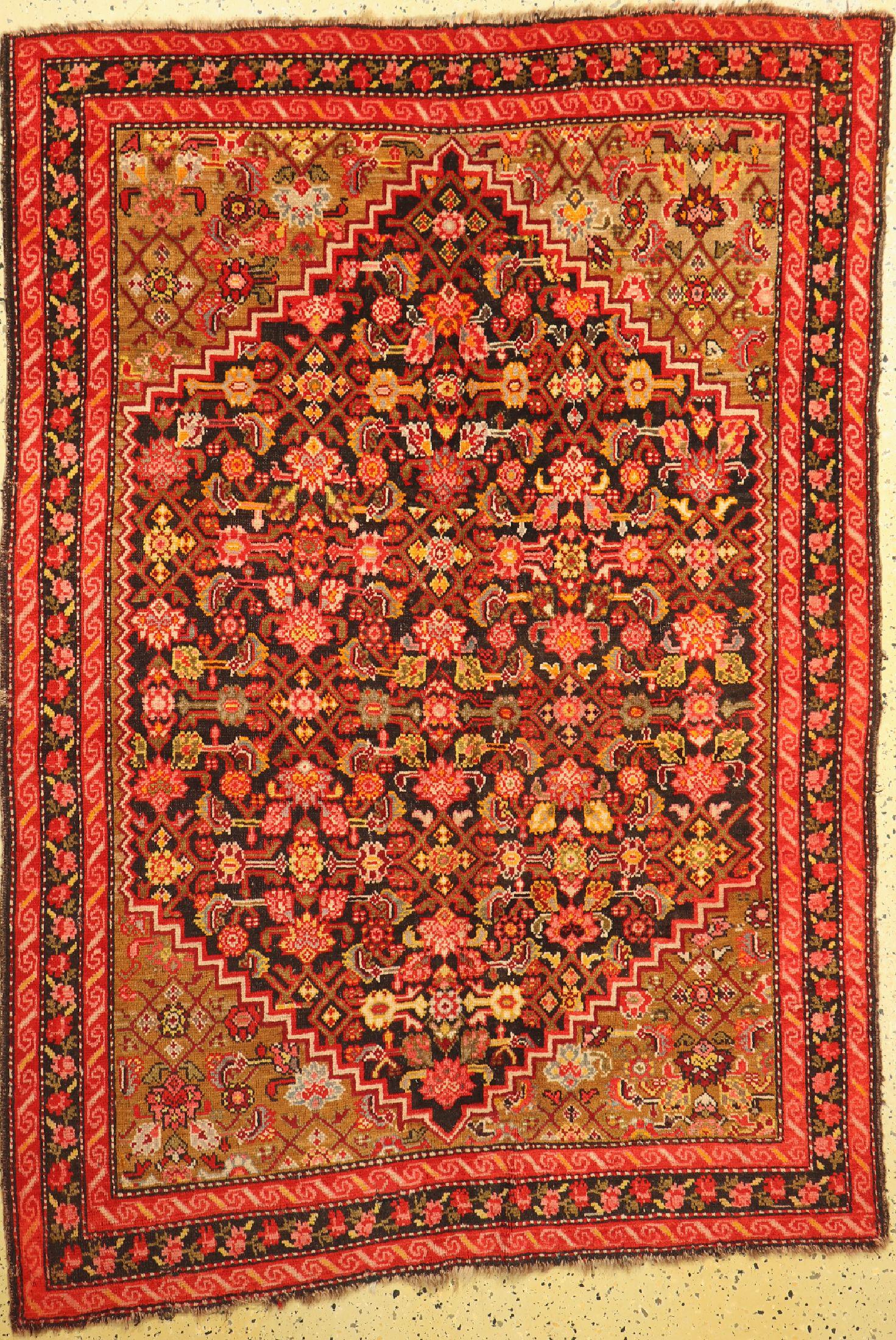 Karabagh, Caucasus, around 1930, wool on wool,approx. 191 (1 of 1)