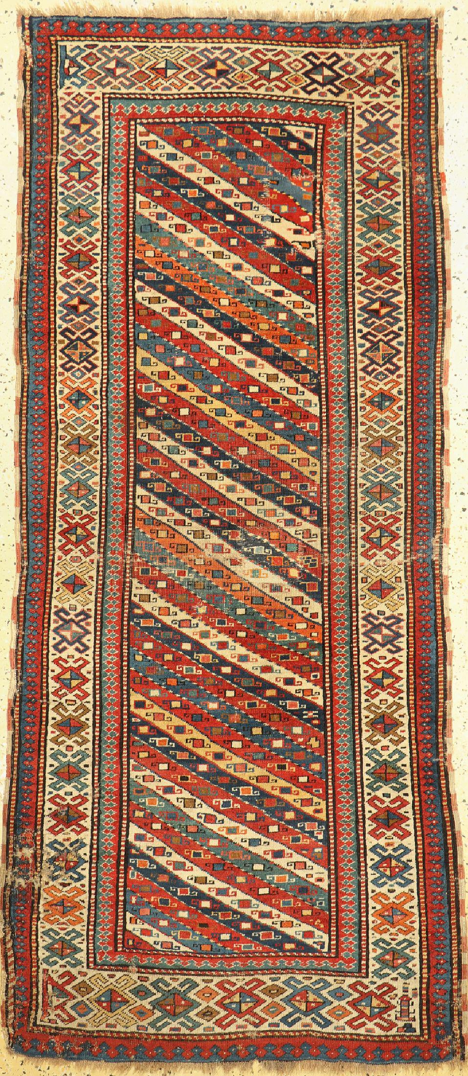 Kazak antique, Caucasus, 19th century, wool onwool (1 of 1)