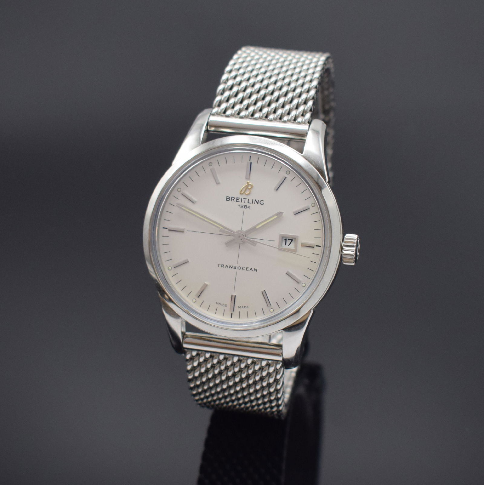BREITLINGTransocean gents wristwatch in steel (1 of 7)