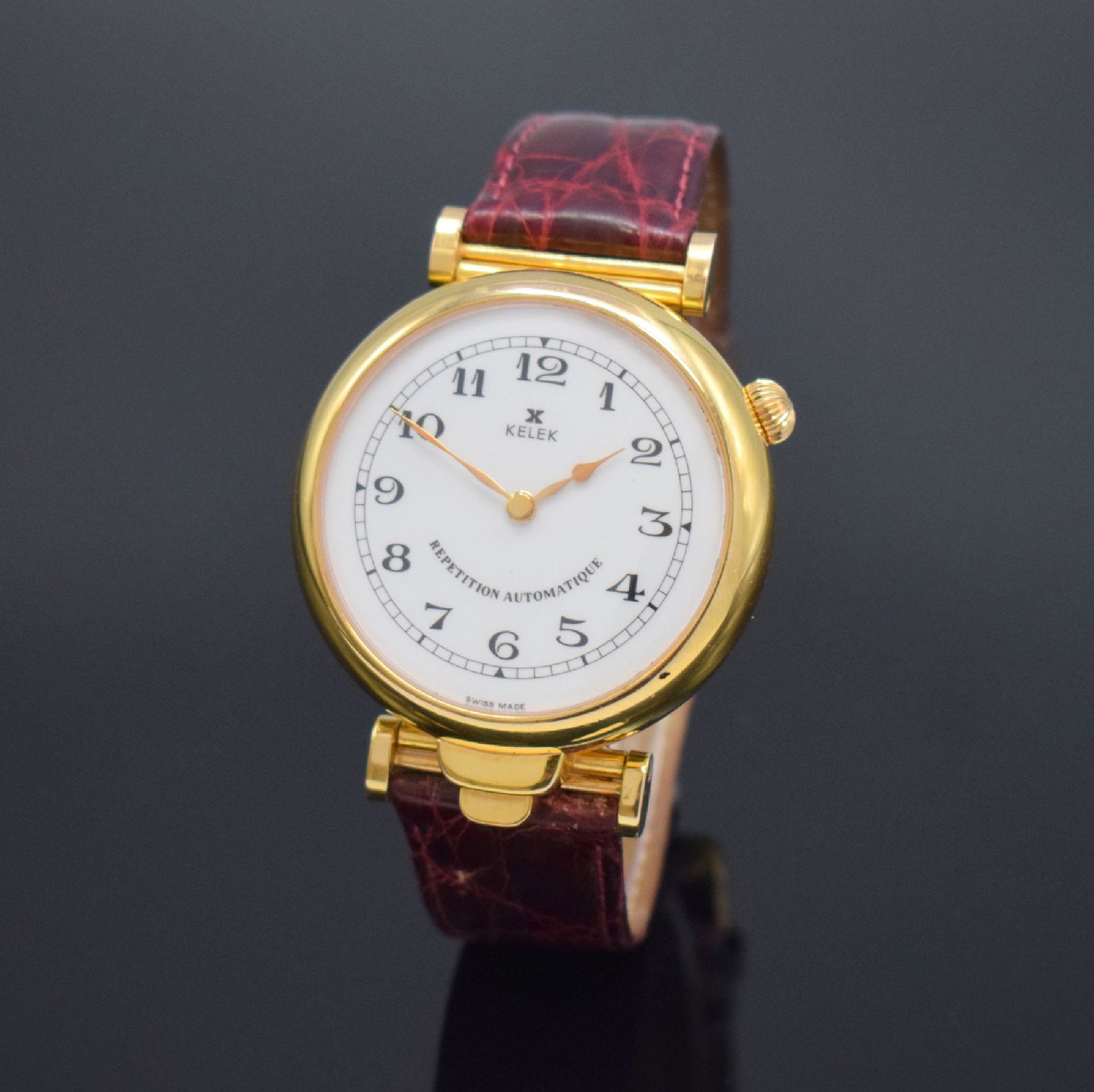 KELEK gents wristwatch with 5-minutes-repetition (1 of 6)