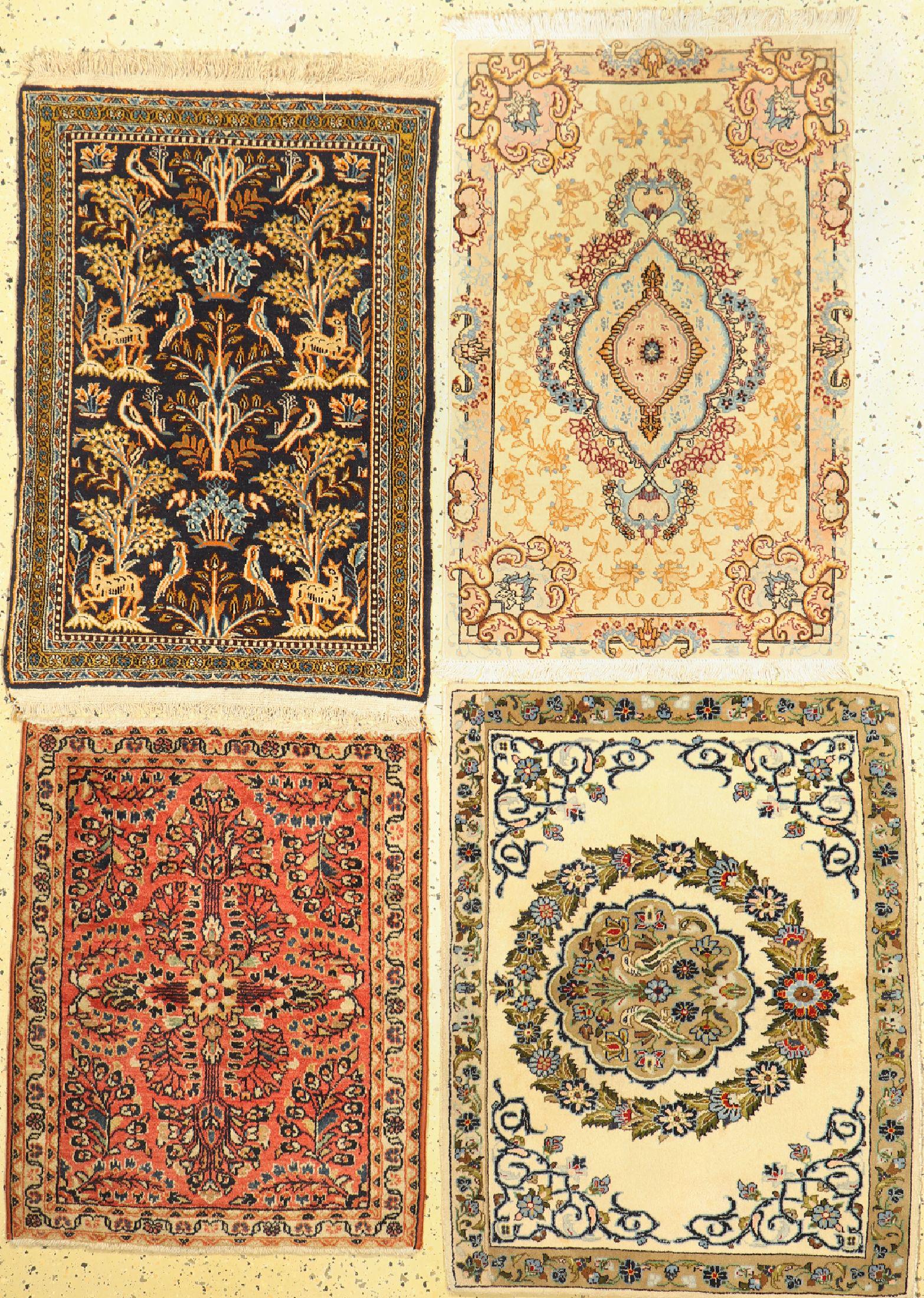 4 Persian Poshti, approx. 50 years, Saruk, Kashan, Qum (1 of 1)