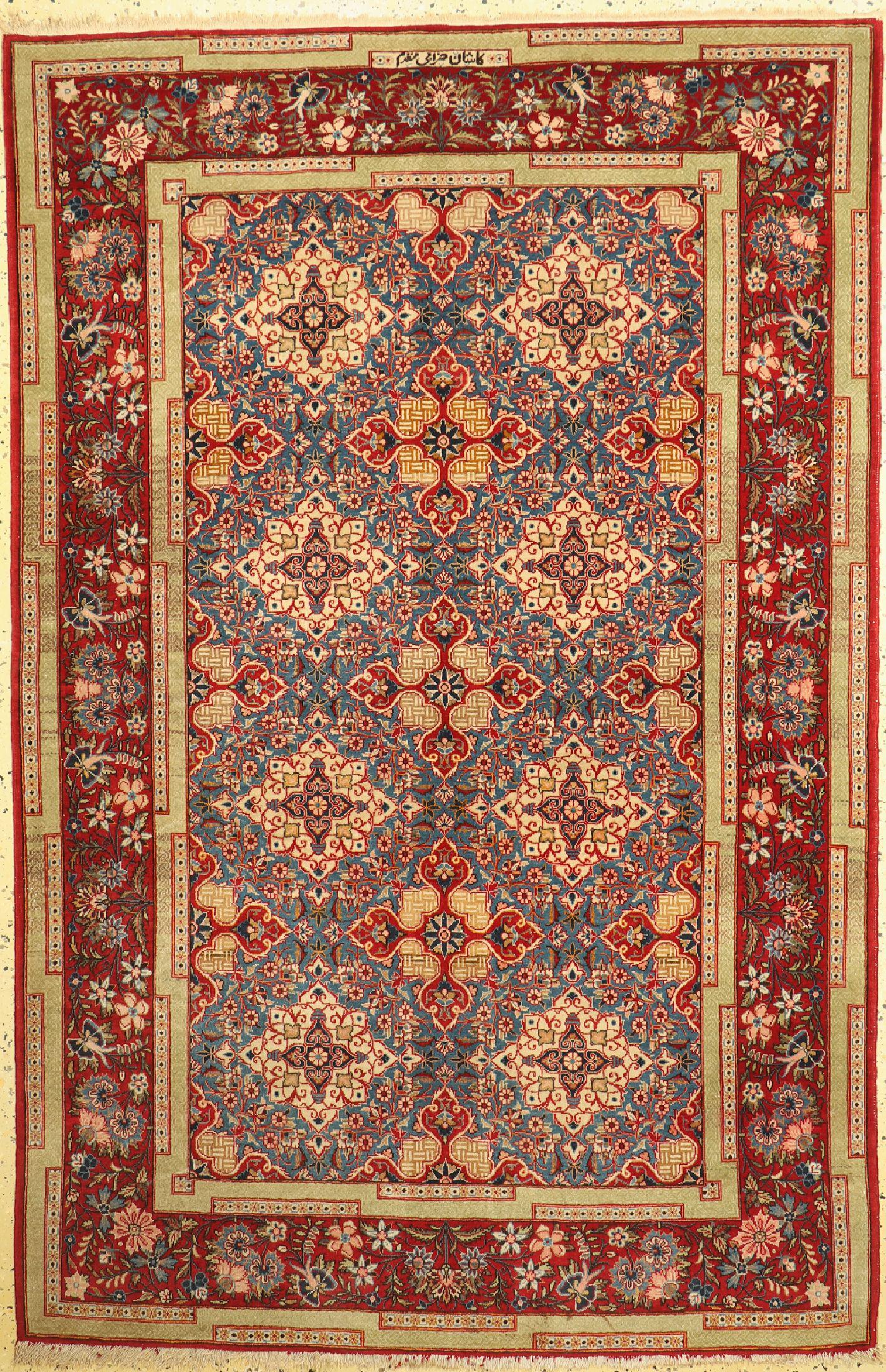 Kashan cork fine Persia, signed(Moughadam), around (1 of 1)