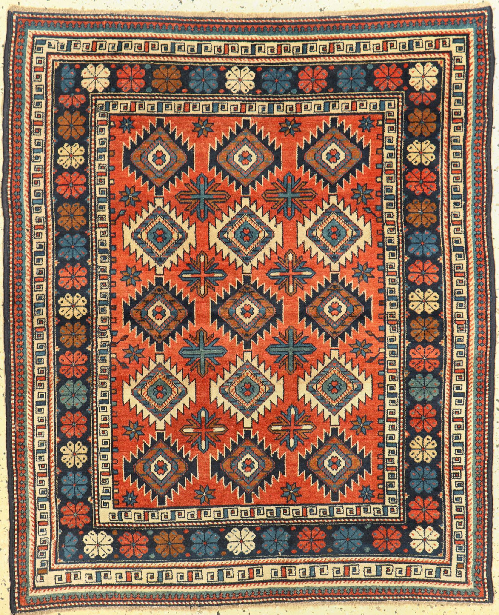 Derbent antique, Caucasus, around 1900, wool on wool (1 of 1)