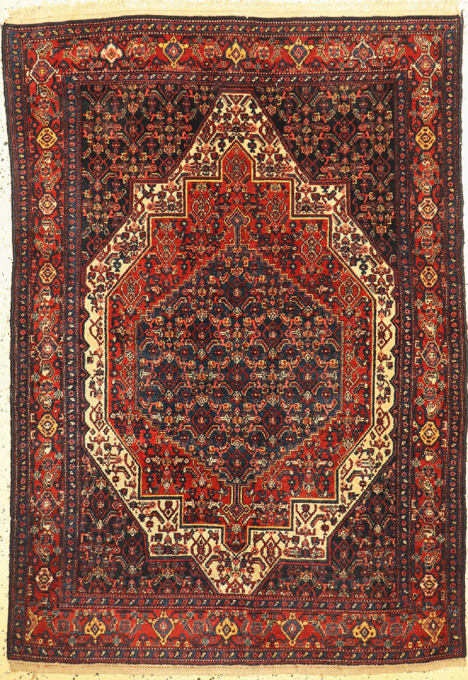 Senneh antique, Persia, around 1910/1920, woolon cotton (1 of 1)