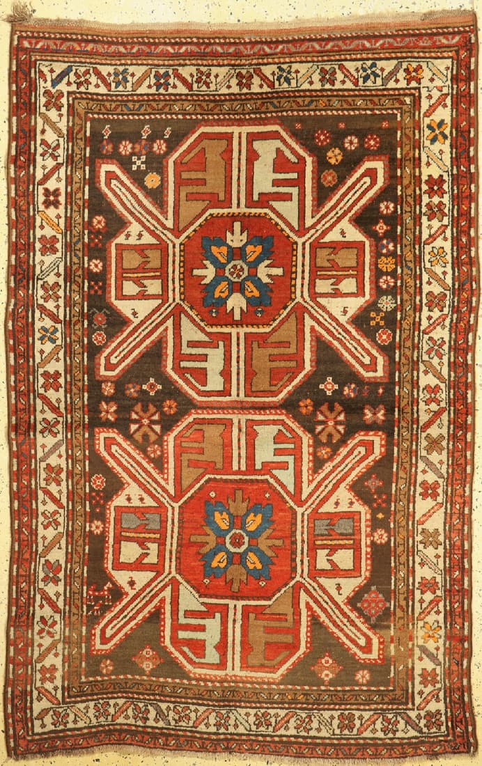 Tier Guel Kazak, Caucasus, around 1900, wool onwool (1 of 1)