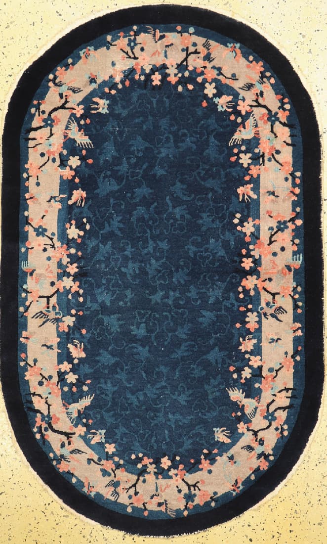 Beijing antique, China, around 1900, wool on cotton (1 of 1)