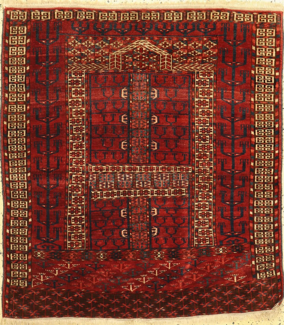 Tekke Engsi antique, Turkmenistan, around 1900, wool (1 of 1)